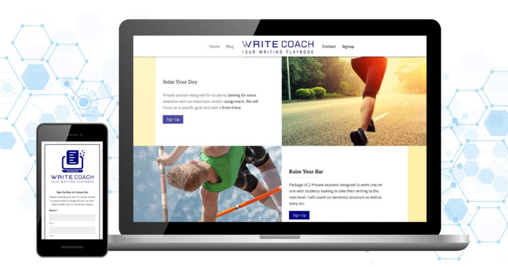 write coach site illustration