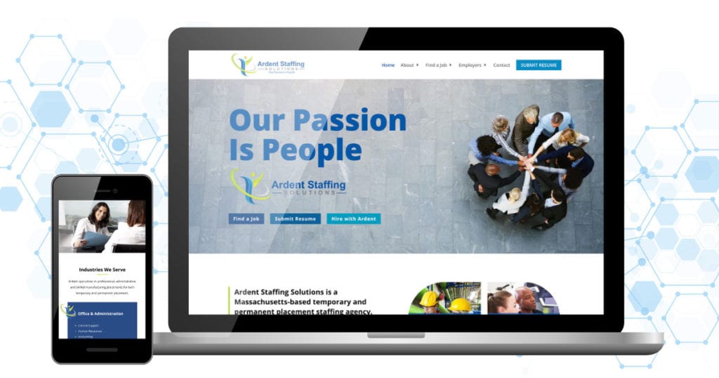 Ardent Staffing Solutions site launch