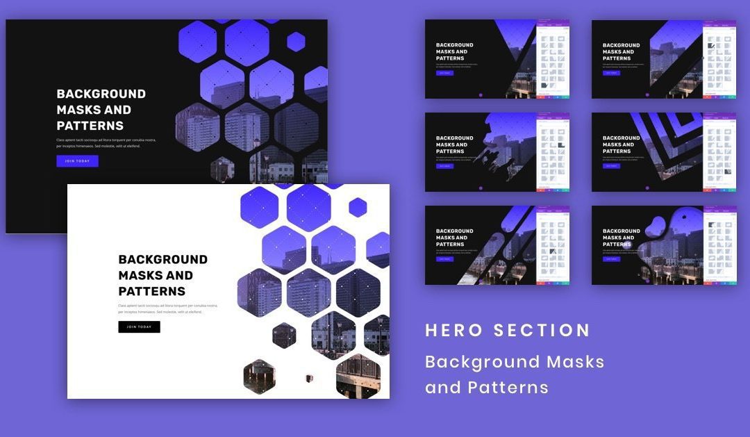 How to Use Divi’s Background Masks and Patterns for a Hero Section