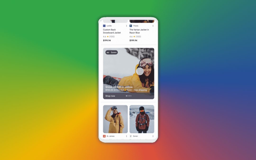 Google shopping ads get a ‘swipeable’ makeover