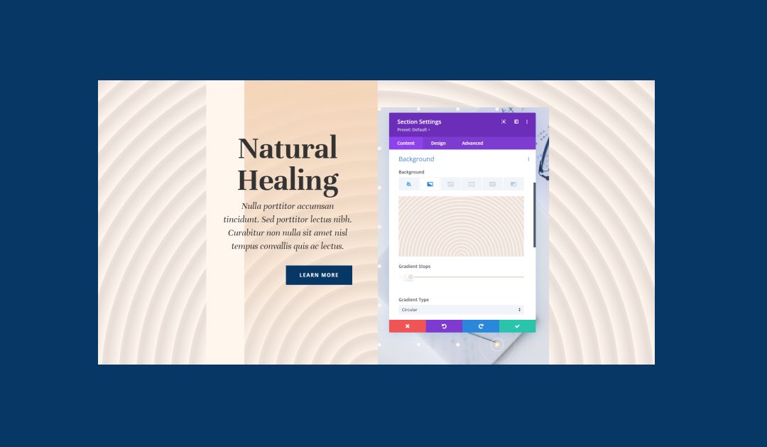 How to Use Divi’s Gradient Repeat Option to Create Custom Background Patterns