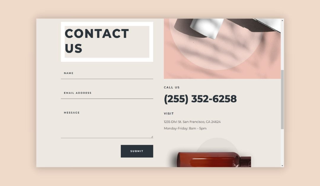 How to Add a Sticky Contact Form to Your Page