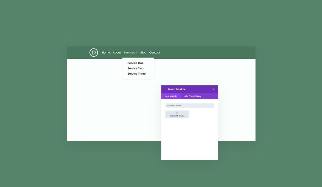 Using Divi’s Fullwidth Menu Module vs Regular Menu Module