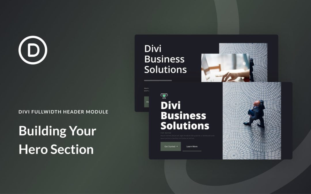 Using the Fullwidth Header Module vs Building Your Own Hero Section with Divi