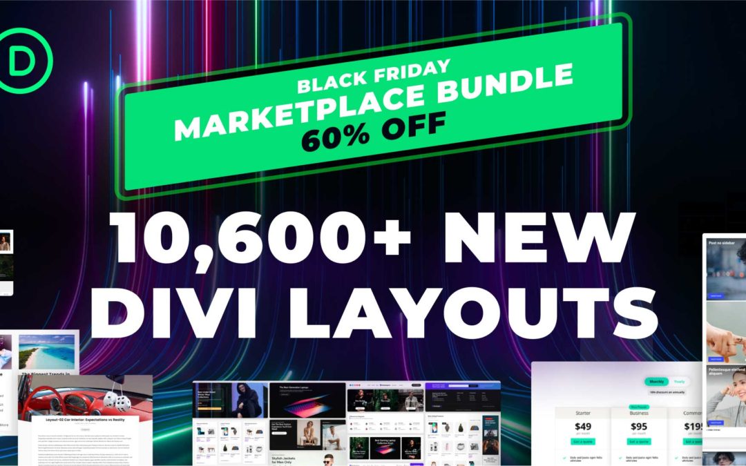 Introducing the Massive Black Friday Layout Bundle