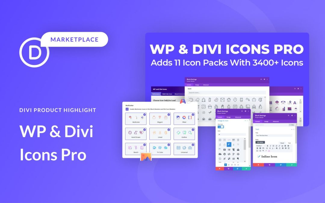 Divi Plugin Highlight: WP and Divi Icons Pro