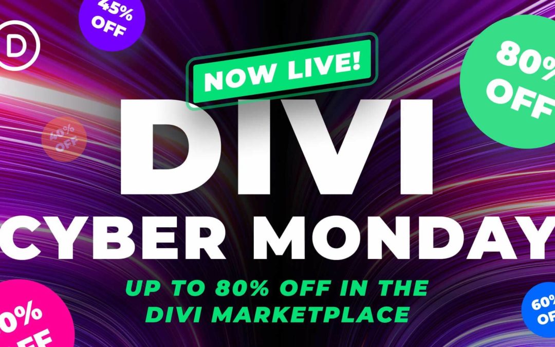 5 Cyber Monday Sleeper Deals in the Divi Marketplace