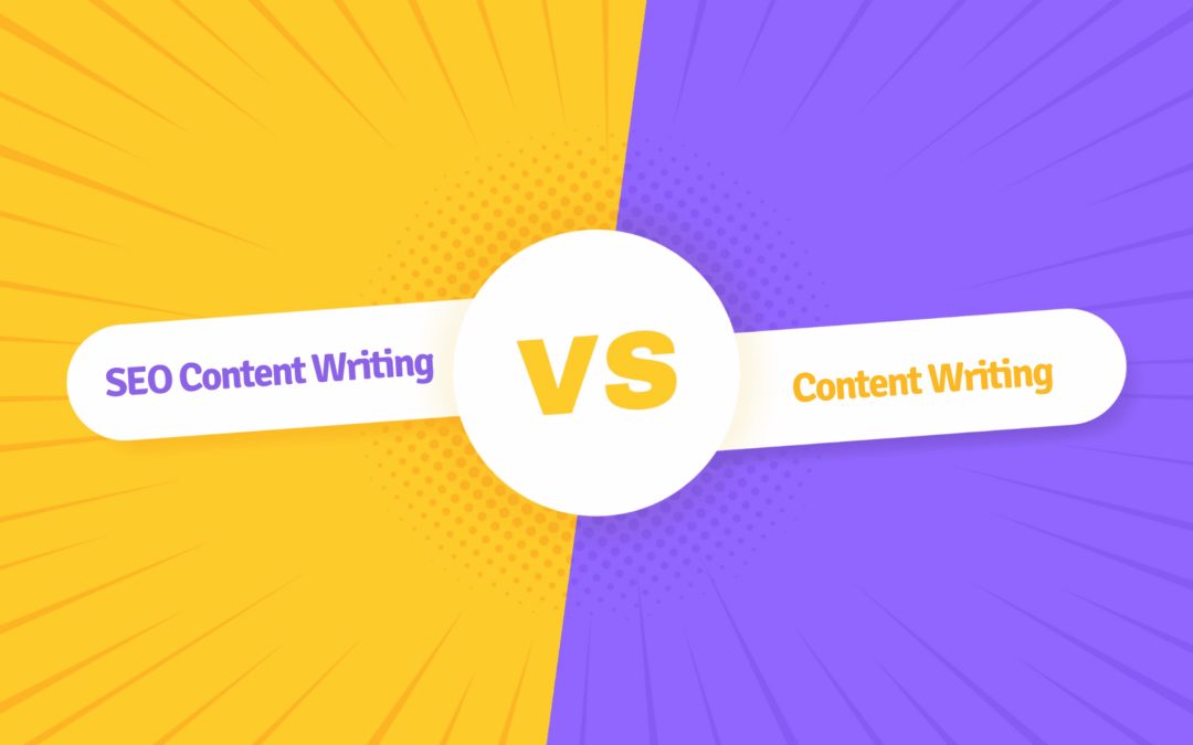 SEO content writing vs. content writing: The key difference