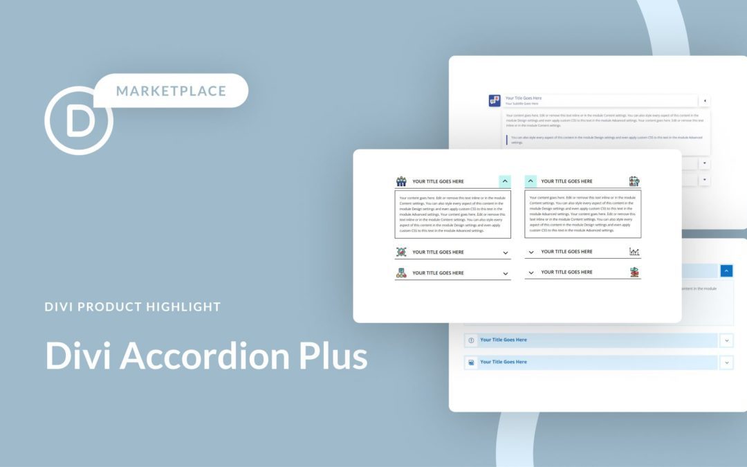 Divi Plugin Highlight: Divi Accordions Plus