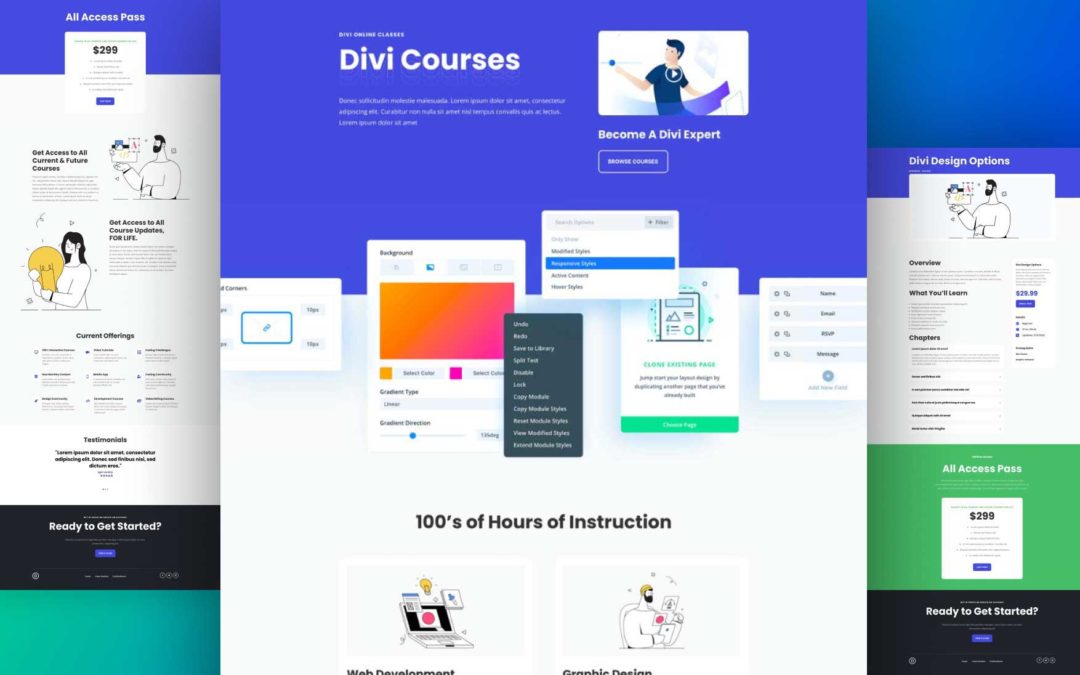 Get a Free Learning Management System Layout Pack for Divi