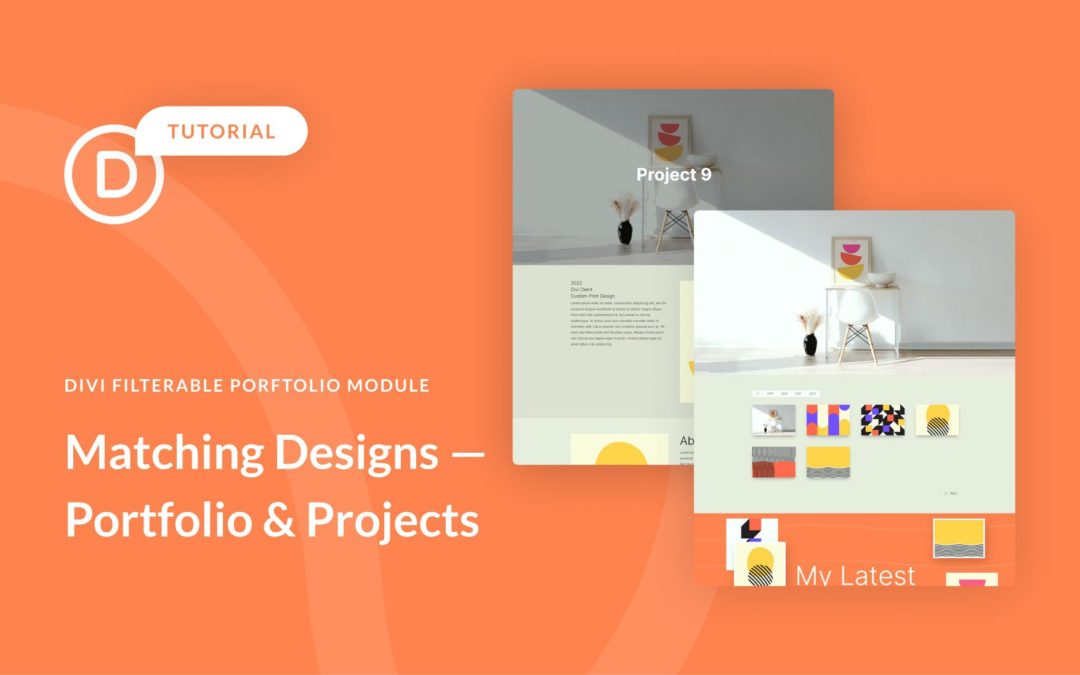 How to Create Matching Portfolio & Projects with Divi