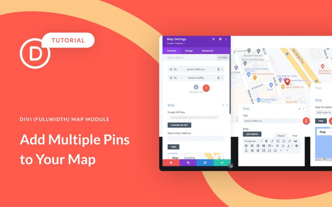 How to Add Multiple Pins to Your Divi Map