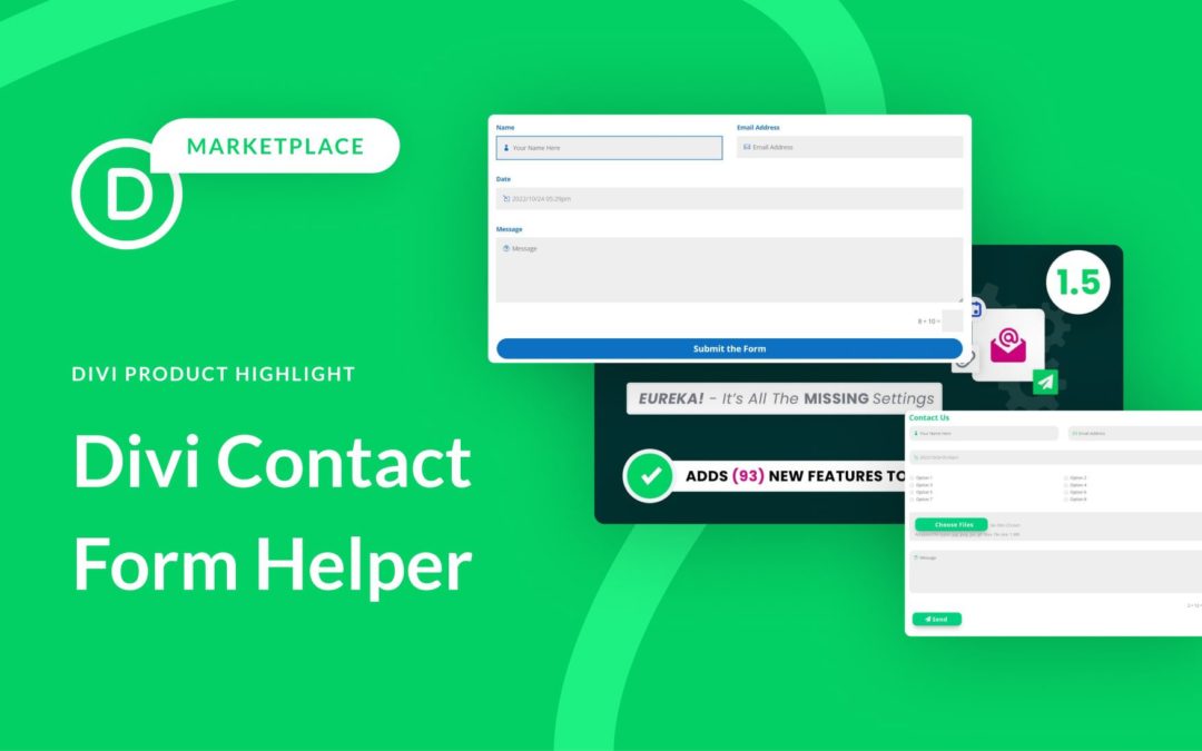 Divi Plugin Highlight: Divi Contact Form Helper