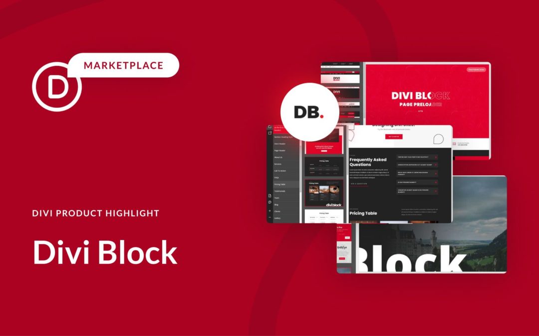 Divi Product Highlight: Divi Block