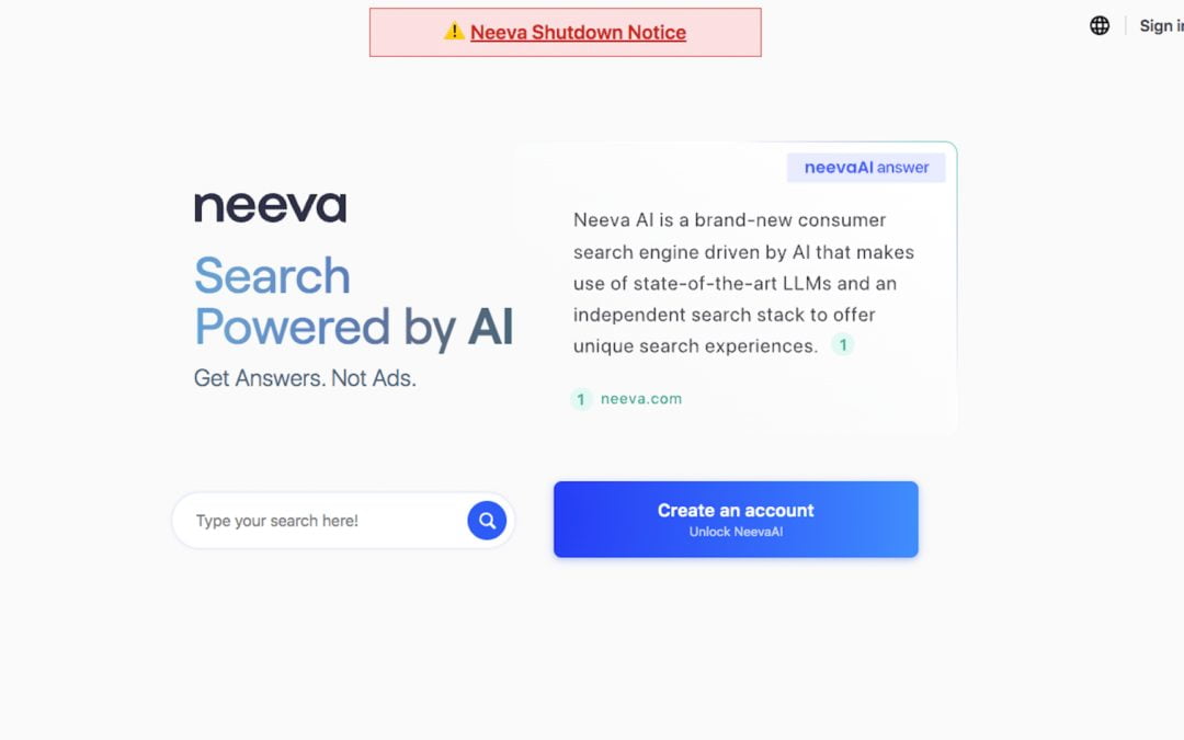 Neeva is shutting down its ads-free search engine