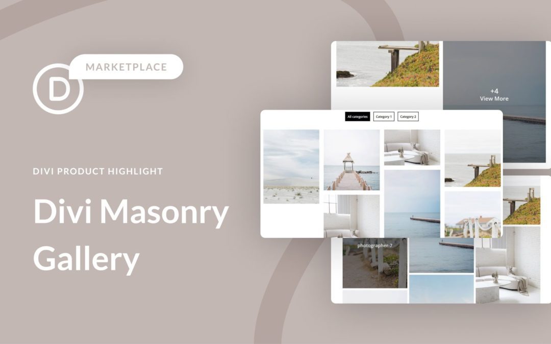 Divi Product Highlight: Divi Masonry Gallery