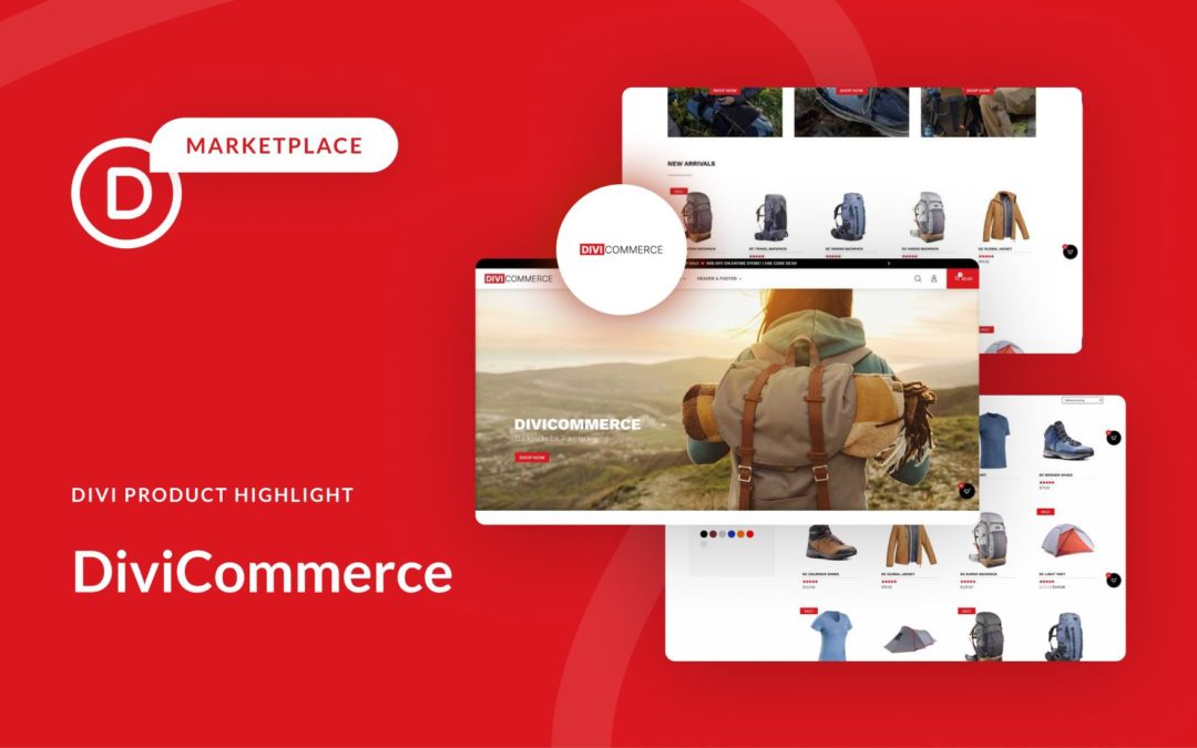 Divi Product Highlight: DiviCommerce