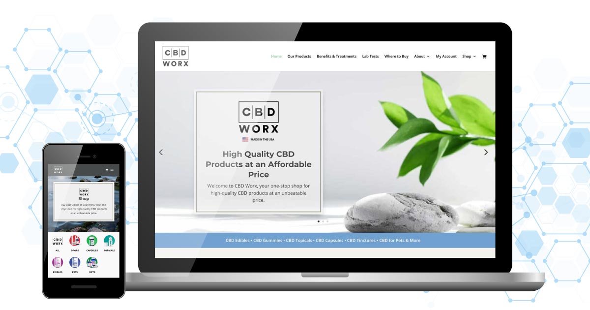 CBD Worx site launch