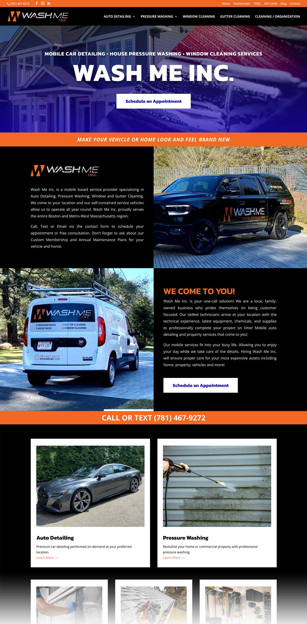 Wash Me Inc. screenshot