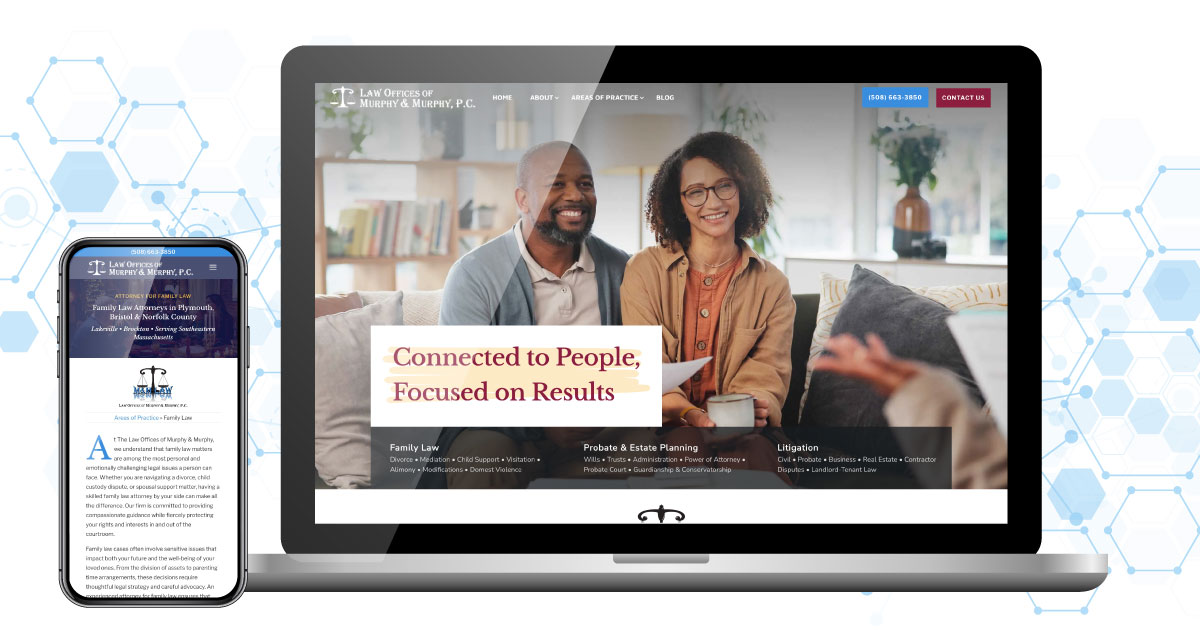The Law Offices of Murphy & Murphy, P.C. site launch