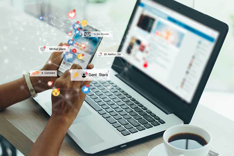website designers - people using smart phone ,Social, media, Marketing concept